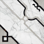 Декор Marble Trend Carrara K-1000/MR/d01-cut 60x60