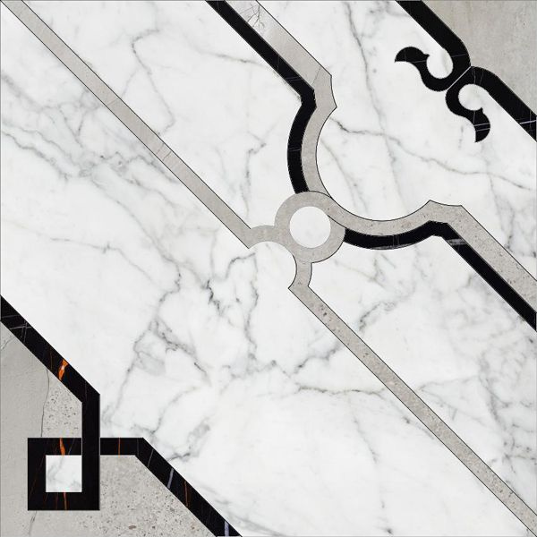 Декор Marble Trend Carrara K-1000/MR/d01-cut 60x60